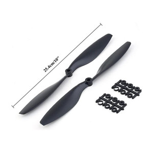 Sammast 10x4.5 SF Propellers Black Plastic (1CW+1CCW) for Brushless Motor RC Drone Electronic Components Electronic Hobby Kit