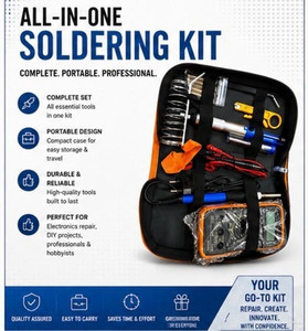 3REE All-in-One Soldering Kit Electronic Hobby Kit - Image 1