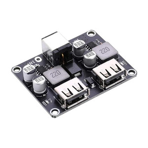 InkOcean 12V 24V to QC3.0 Fast Charge Dual USB Charging Board - Image 3