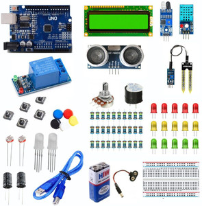 SHEKTRONIX Arduino Uno Sensor Starter Kit for Beginners | DIY ...