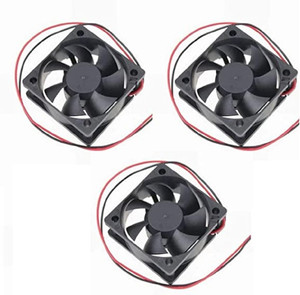WHO 3 inch x 3 inch 12 Volt DC Fan Solerfan Motor Control Electronic Hobby Kit