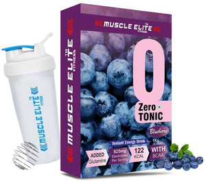 MUSCLE ELITE FITNESS Zero tonic Instant Energy Drink X1 Formula, Extended Workout Electrolyte Energy Energy Drink