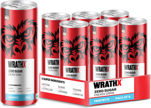 MUSCLEBLAZE WrathX Energy Drink 760mg Taurine, 40mg L-Carnitine - Image 6