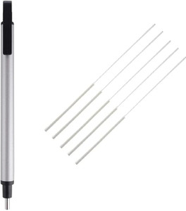 Round Rotating Eraser Flipkart.com | Qalam Kaari Mechanical Precision Retractable Zero Eraser ...