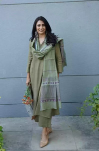Lamba Creations Women Kurta Palazzo Dupatta Set