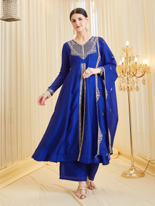 Colors of Earth Women Kurta Pant Dupatta Set