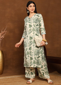 DSK STUDIO Women Kurti Palazzo Set