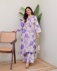 BRIHASPATIWEARS Women Kurti Palazzo Set