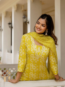 Klosia Women Kurta Pant Dupatta Set