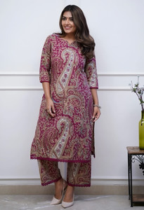Tabeedah Women Kurta Palazzo Set