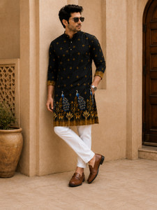 MENTIFIC Men Kurta Pyjama Set - Image 6