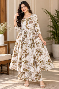 YAZIA Women Kurta Palazzo Set