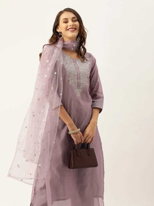 TOZRI Women Kurta Pant Dupatta Set