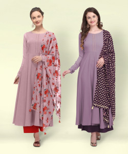 THE FAB FACTORY Women Kurta Dupatta Set