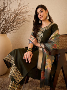 Royal Export Women Kurta Pant Dupatta Set