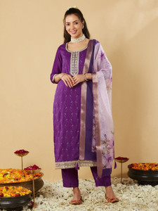 MOKOSH Women Kurta Pant Dupatta Set