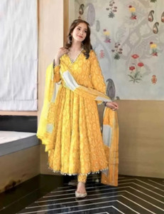 BAIRWA Women Kurta Pant Dupatta Set