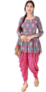MUNDOTIYA MANUFACTURERS Women Kurta Dhoti Pant Set