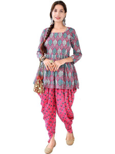 MUNDOTIYA MANUFACTURERS Women Kurta Dhoti Pant Set