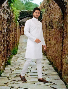 KAMOSA Men Kurta Pyjama Set