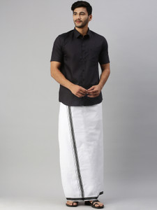 Ramraj Cotton Men Shirt Dhoti Set