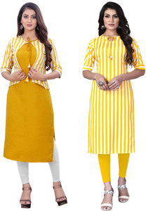 CREATIVE FAB Women Kurta Ethnic Jacket Set
