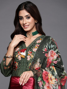 Indo Era Women Kurta Pant Dupatta Set