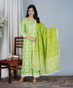 rudrama Women Kurta Pant Dupatta Set
