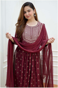 INDIOUTFIT Women Kurta Pant Dupatta Set