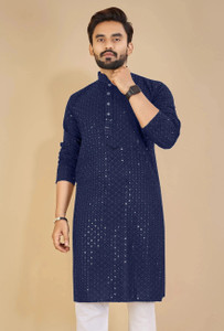 ORIFAB Men Kurta Pyjama Set