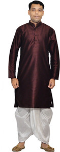 Royal Garments Men Kurta Dhoti Pant Set