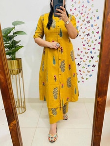 GEHU GARMENTS Women Kurta Pant Set