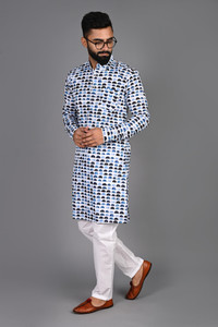 FUBAR Men Kurta Pyjama Set