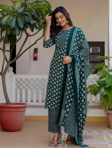 Skylee Women Kurta Pant Dupatta Set