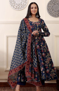 YAGNIK FASHION Women Kurta Palazzo Dupatta Set