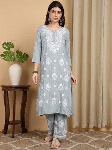 TOP N THREAD Women Kurta Palazzo Set