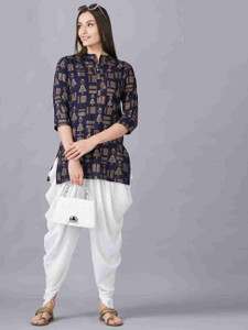 Shantika with logo of S Women Kurta Dhoti Pant Set