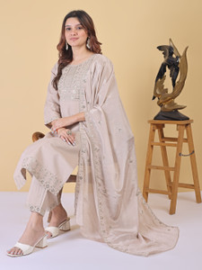 Fashtown Women Kurta Pant Dupatta Set