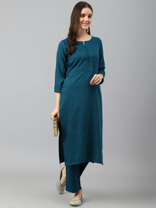 Fourleaf Women Kurta Pant Set
