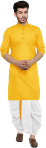 DIAMOND CLUSTER Men Kurta Dhoti Set