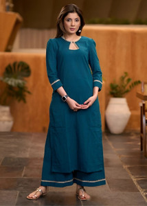 Neev's Dizain Studio Women Kurti Pant Set