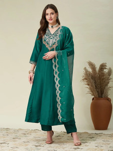 MOKOSH Women Kurta Pant Dupatta Set