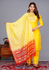 RAMBAAN CREATION Women Kurta Pant Dupatta Set