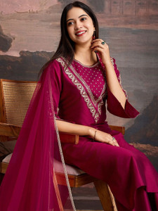 YAGNIK FASHION Women Kurta Pant Dupatta Set