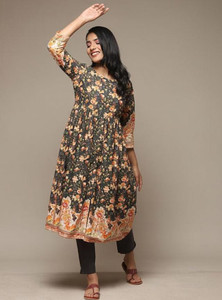 BIBA Women Kurta Pant Set