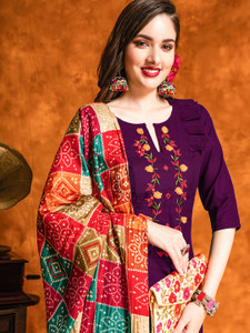 Youthnic Women Kurta Patiala Dupatta Set