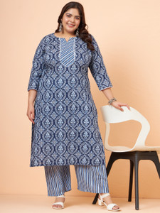 Tissu Women Kurta Palazzo Set