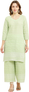 Sellingsea Women Kurta Palazzo Set
