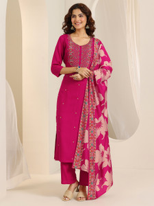 LIBAS Women Kurta Pant Dupatta Set