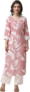 FABGALAXY Women Kurta Pant Set